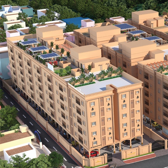  Casagrand Vivacity Stylish 2 and 3 BHK Apartments in Mogappair, Chennai